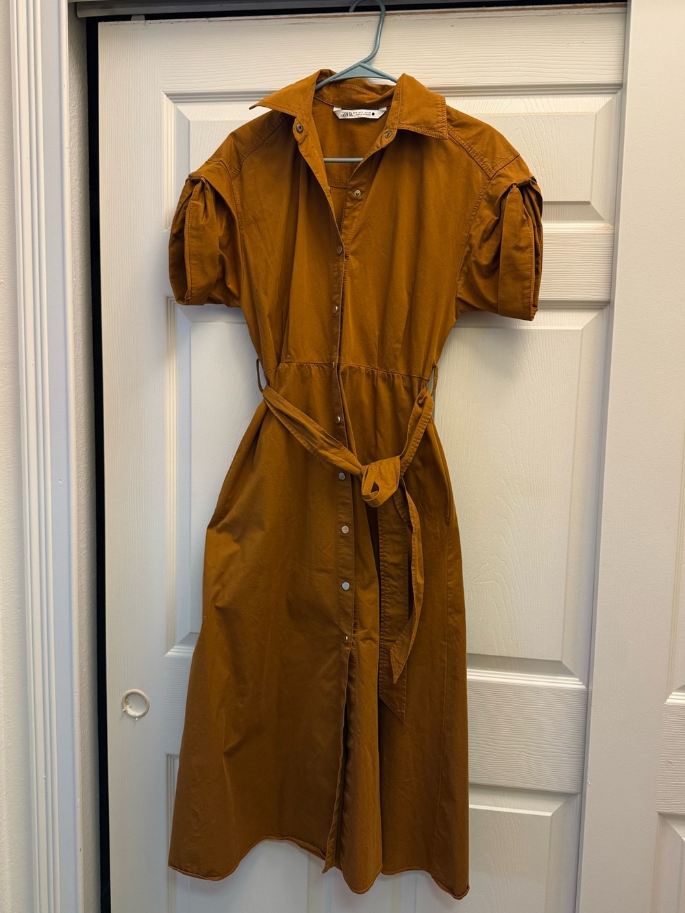 Button-Front Utility Dress - Picture 1 of 4